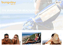 Tablet Screenshot of bungalowbayco.com